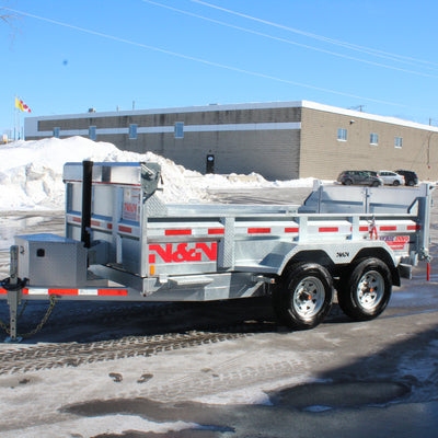 ON ORDER - 2026 N & N 6x12 Dump Trailer - STOD5-612G205