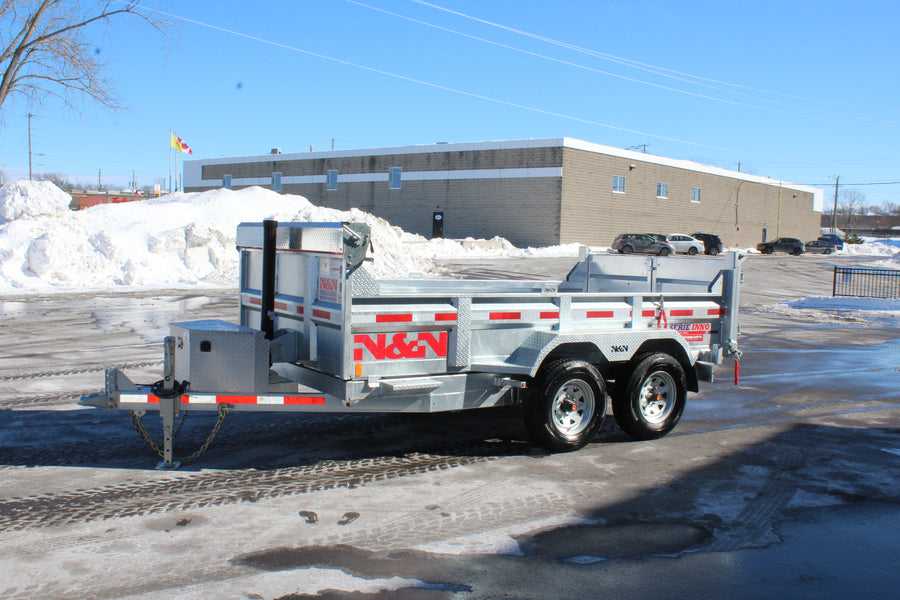 ON ORDER - 2026 N & N 6x12 Dump Trailer - STOD5-612G205