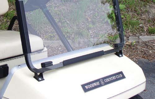 Yamaha G14-G16-G19 (1995-02) Clear, Full 1-Piece Windshield