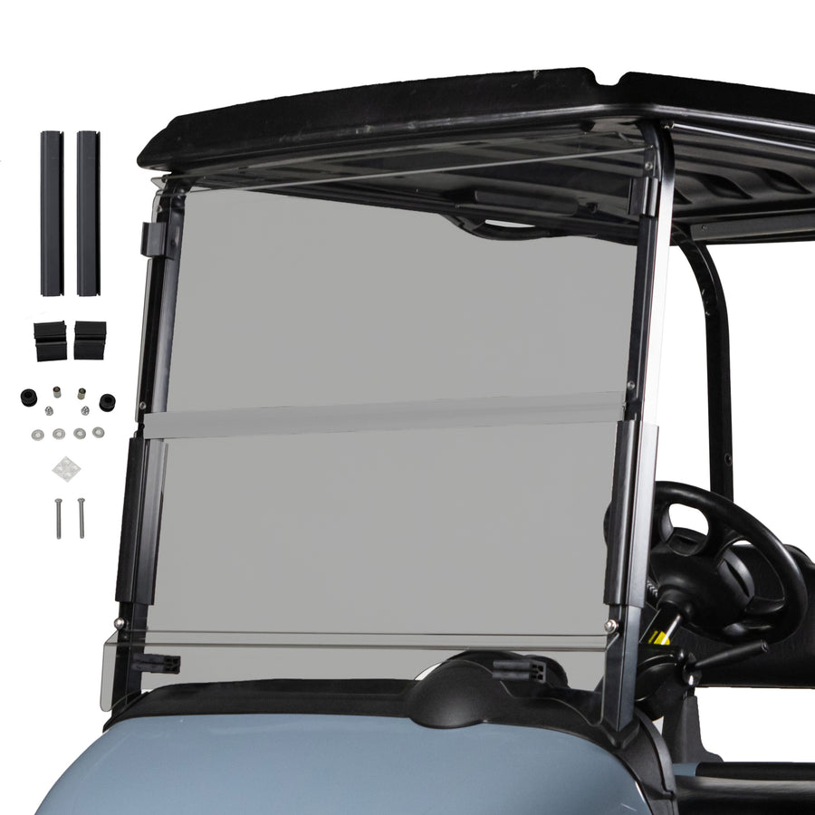 RedDot EZGO RXV Folding 3/16" Tinted Windshield (Years 2008-2023)