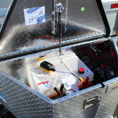 ON ORDER - 2026 N & N 7x14 Dump Trailer with Combo-Gate - STOD5-714G207-L