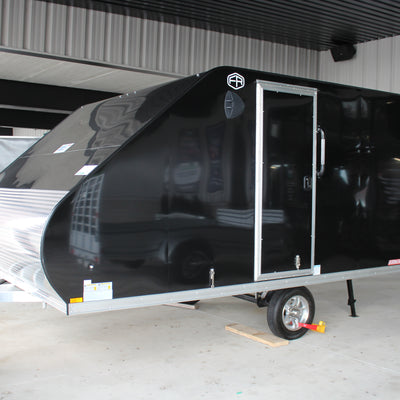 2026 Ameralite 8.5x12 Hybrid Snowmobile Trailer - ABSTX8512SA-96