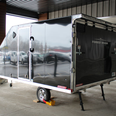 2026 Ameralite 8.5x12 Hybrid Snowmobile Trailer - ABSTX8512SA-96