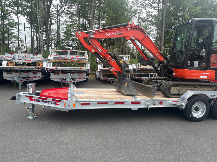 ARRIVING SOON - 2026 N & N 22' Tilt-Deck Equipment Trailer