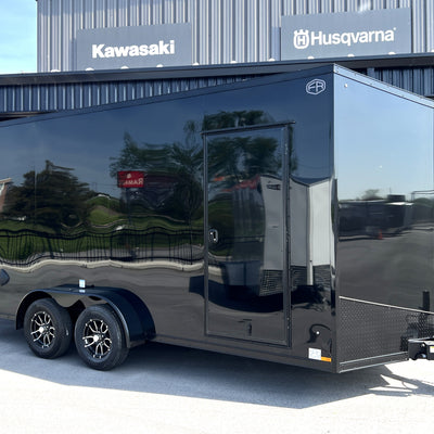 2026 Haulin 7x16 Enclosed UTV Trailer with UPGRADED SIDE DOOR