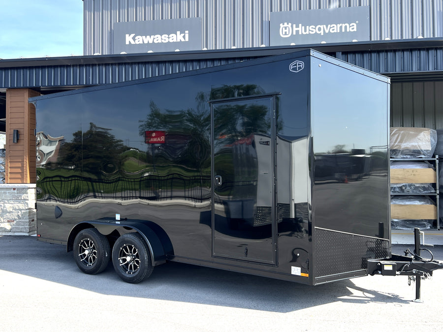 2026 Haulin 7x16 Enclosed UTV Trailer with UPGRADED SIDE DOOR