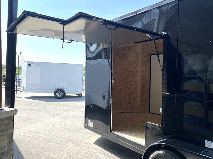 2026 Haulin 7x16 Enclosed UTV Trailer with UPGRADED SIDE DOOR