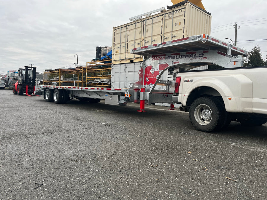 ARRIVING SOON - 2026 N & N Buffalo Premium 25'+5' Gooseneck Equipment Trailer