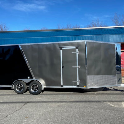 2024 AMERALITE 7x23 Drive IN/OUT Snowmobile Trailer
