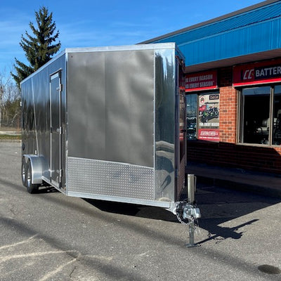 2024 Ameralite 7x23 Drive In/Out Snowmobile Trailer