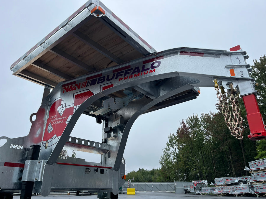 ARRIVING SOON - 2026 N & N Buffalo Premium 25'+5' Gooseneck Equipment Trailer