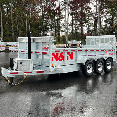 ON ORDER - 2026 N & N 7x16 Dump Trailer - TORD6-716G307-L
