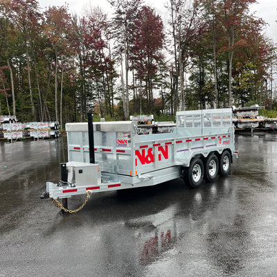 ON ORDER - 2026 N & N 7x16 Dump Trailer - TORD6-716G307-L