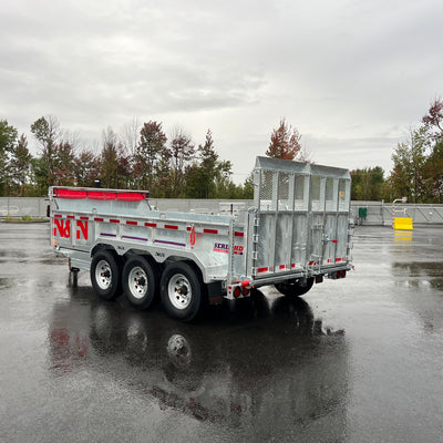 ON ORDER - 2026 N & N 7x16 Dump Trailer - TORD6-716G307-L