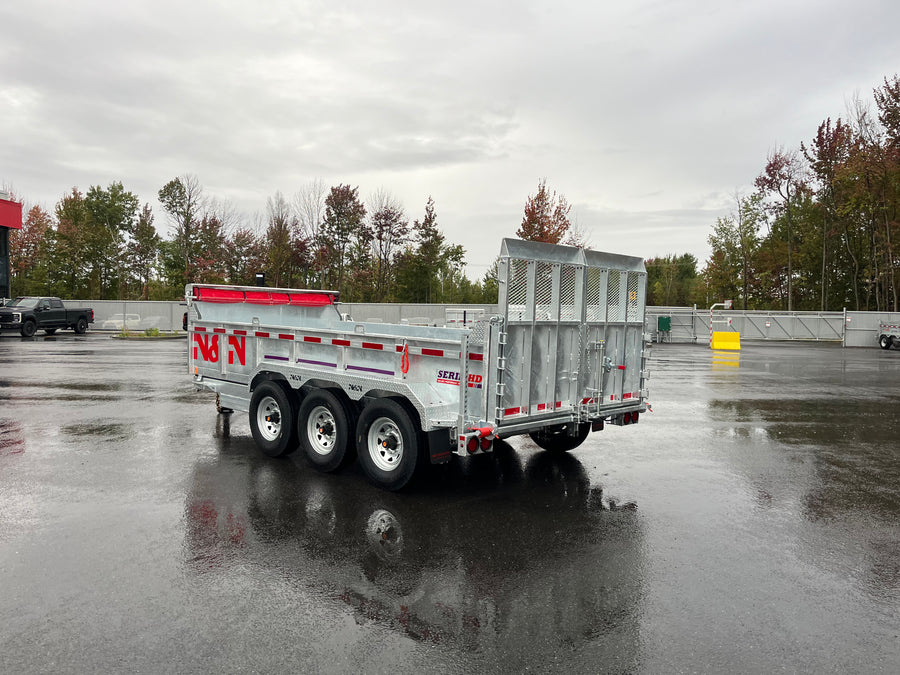ON ORDER - 2026 N & N 7x16 Dump Trailer - TORD6-716G307-L