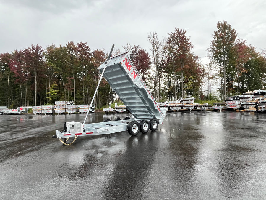 ON ORDER - 2026 N & N 7x16 Dump Trailer - TORD6-716G307-L