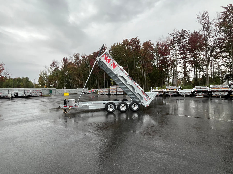 ON ORDER - 2026 N & N 7x16 Dump Trailer - TORD6-716G307-L