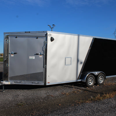 2026 Ameralite Aluminum Drive In/Out Snowmobile Trailer - ADXST723TA2-96