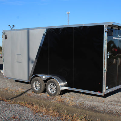 2026 Ameralite Aluminum Drive In/Out Snowmobile Trailer - ADXST723TA2-96
