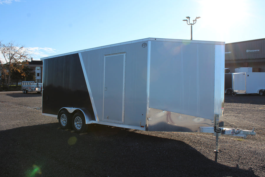 2026 Ameralite Aluminum Drive In/Out Snowmobile Trailer - ADXST723TA2-96