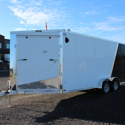 2026 Ameralite Aluminum Drive In/Out Snowmobile Trailer - ADXST723TA2-96