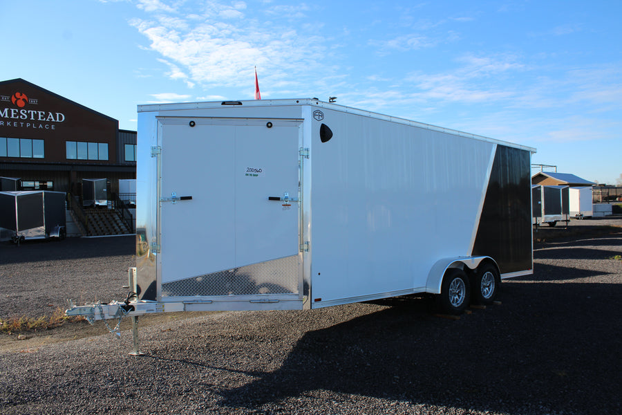 2026 Ameralite Aluminum Drive In/Out Snowmobile Trailer - ADXST723TA2-96