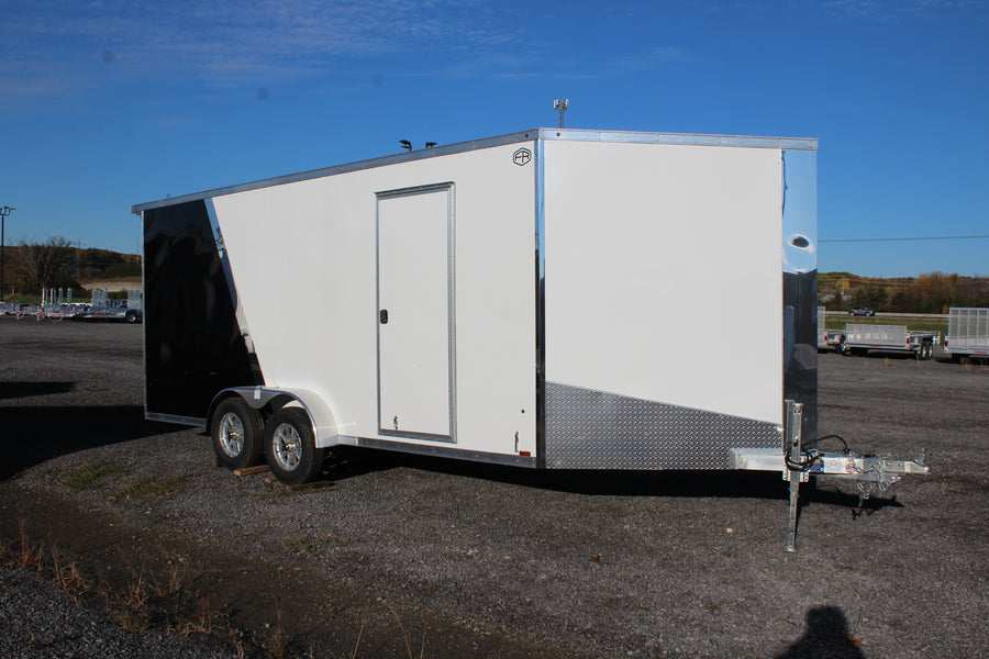 2026 Ameralite Aluminum Drive In/Out Snowmobile Trailer - ADXST723TA2-96