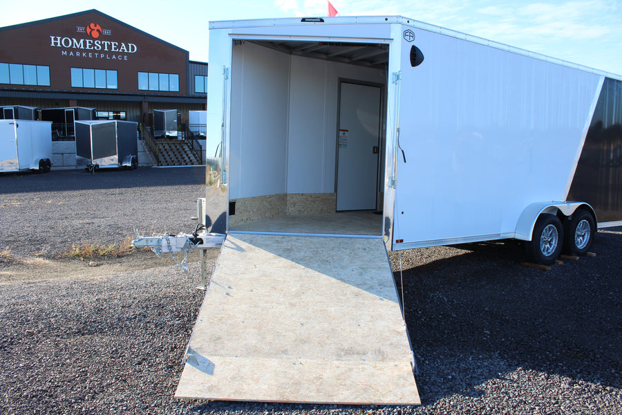 2026 Ameralite Aluminum Drive In/Out Snowmobile Trailer - ADXST723TA2-96