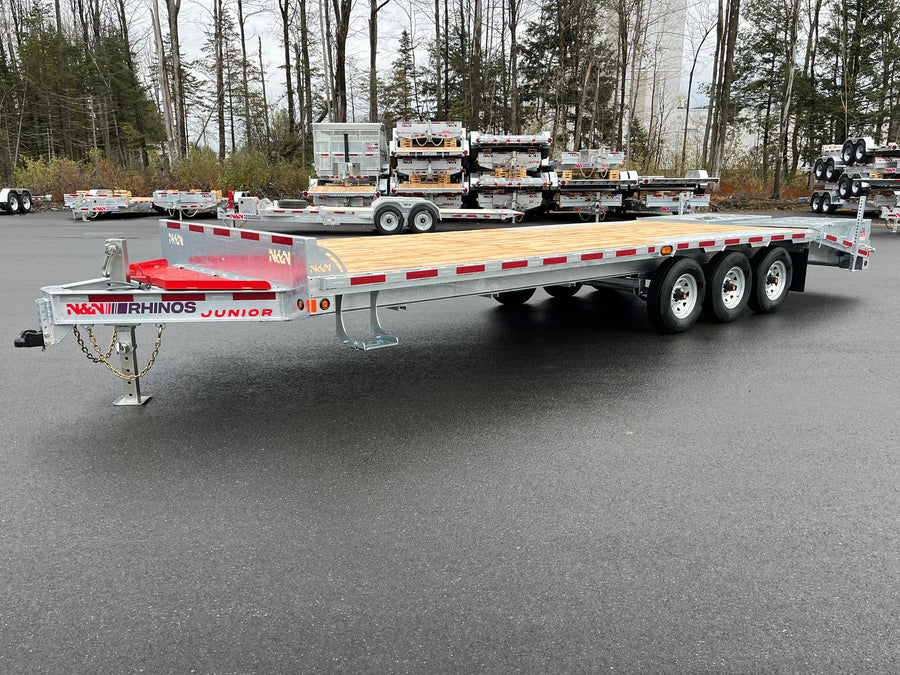 2026 N & N Rhino Jr. 20+5 Deckover Equipment Trailer