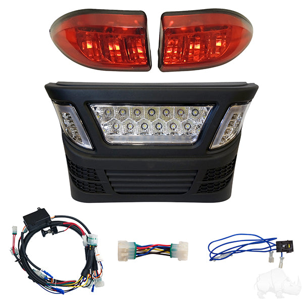 LED Light Kit w/ Multi Color LED, Club Car Precedent Gas 04+ & Electric 04-08.5