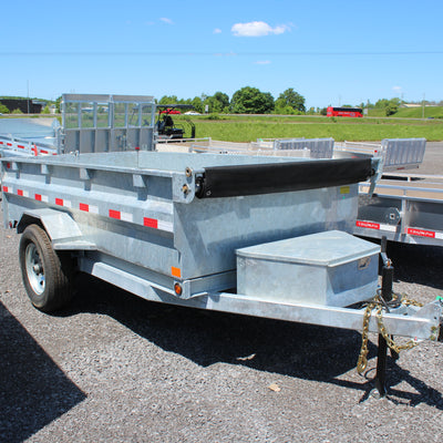 2024 Triumph 5x10 Galvanized Dump Trailer - GD1-SAE5x10-52