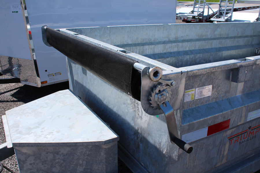 2024 Triumph 5x10 Galvanized Dump Trailer - GD1-SAE5x10-52