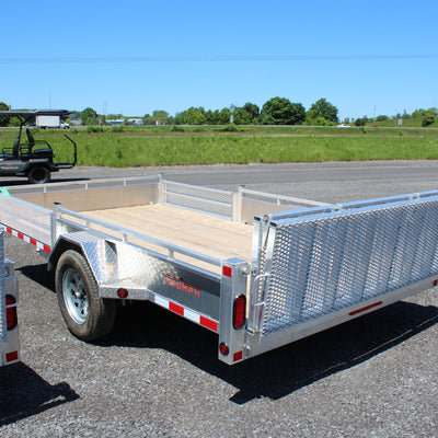 2025 Triumph 80x12 Aluminum Side Load Utility Trailer - AUS1BF