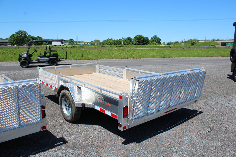 2025 Triumph 80x12 Aluminum Side Load Utility Trailer - AUS1BF