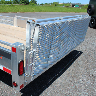 2025 Triumph 80x12 Aluminum Side Load Utility Trailer - AUS1BF