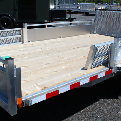 2025 Triumph 80x12 Aluminum Side Load Utility Trailer - AUS1BF