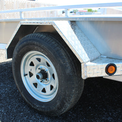 2025 Triumph 80x12 Aluminum Side Load Utility Trailer - AUS1BF