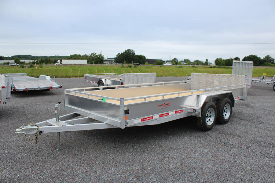 2025 Triumph 80x16 Aluminum Utility Trailer - AU8BF