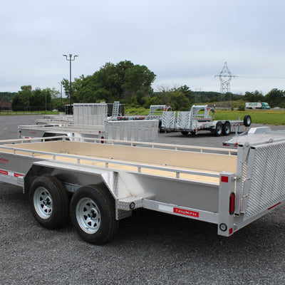 2025 Triumph 80x16 Aluminum Utility Trailer - AU8BF