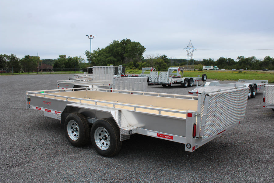 2025 Triumph 80x16 Aluminum Utility Trailer - AU8BF