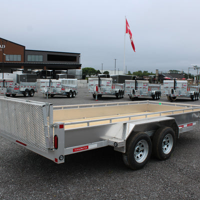 2025 Triumph 80x16 Aluminum Utility Trailer - AU8BF