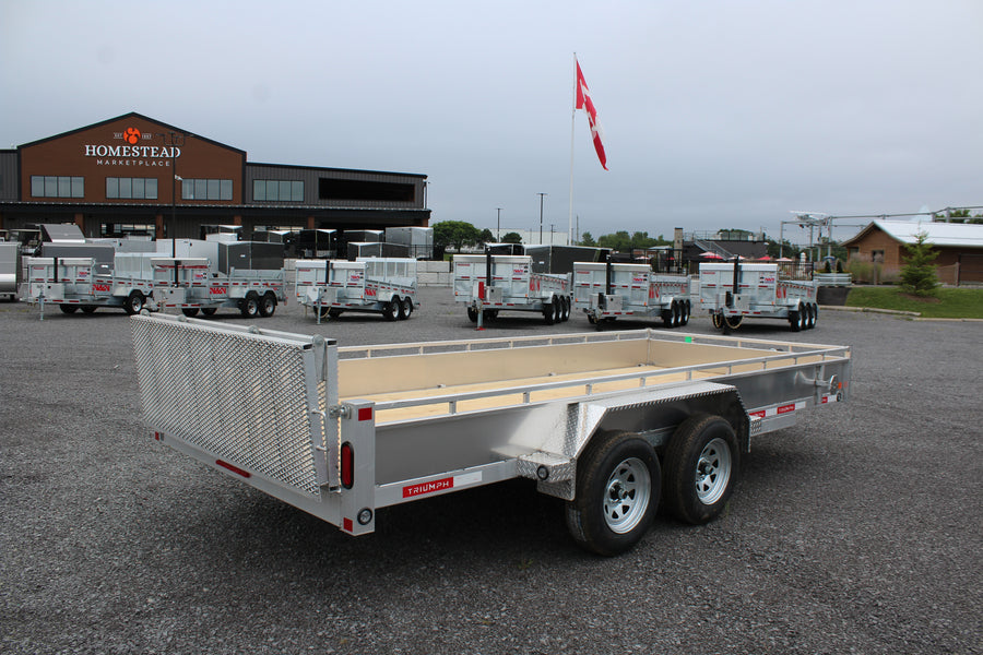 2025 Triumph 80x16 Aluminum Utility Trailer - AU8BF