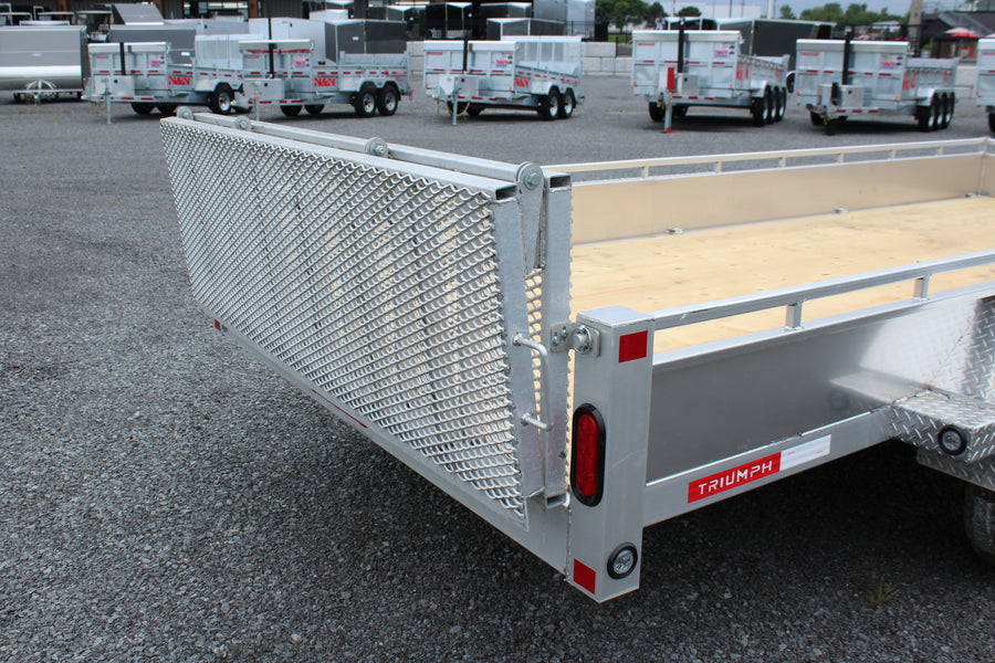 2025 Triumph 80x16 Aluminum Utility Trailer - AU8BF