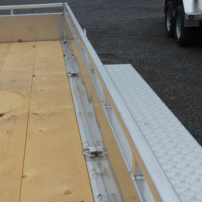 2025 Triumph 80x16 Aluminum Utility Trailer - AU8BF