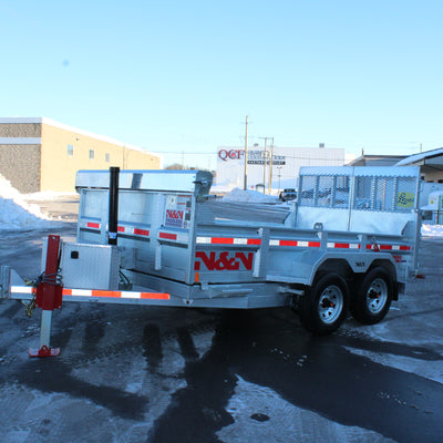 2025 N & N 82x12 Dump Trailer with Combo Gate - ID82144G10KCG