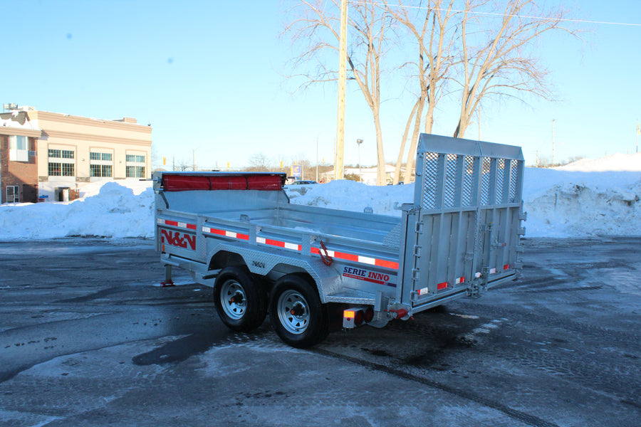 2025 N & N 82x12 Dump Trailer with Combo Gate - ID82144G10KCG