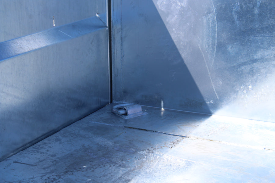2026 N & N 7x12 Galvanized Dump Trailer