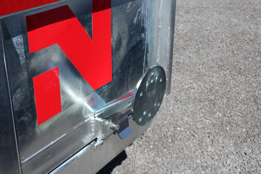 2026 N & N 7x12 Galvanized Dump Trailer