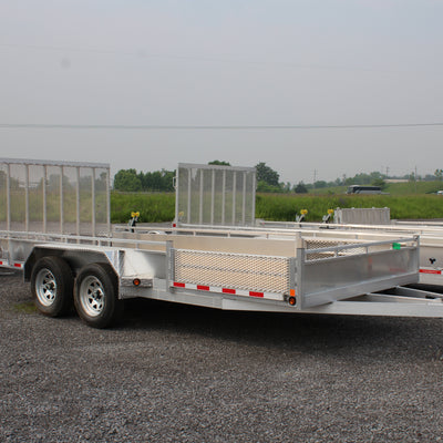 2026 Triumph 80x16 Side Load Aluminum Utility Trailer