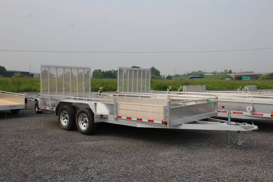 2026 Triumph 80x16 Side Load Aluminum Utility Trailer